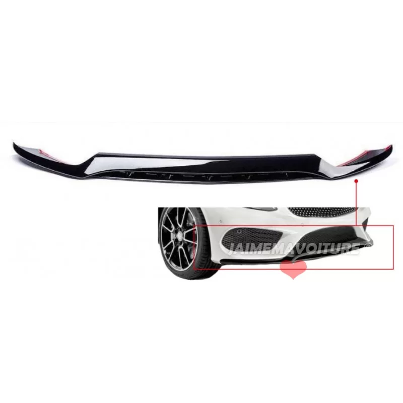 Blade for front bumper AMG Mercedes C Class W205