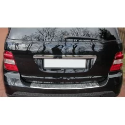 Umbral de carga (aluminio cepillado) para Mercedes ML/W164 2005-2011