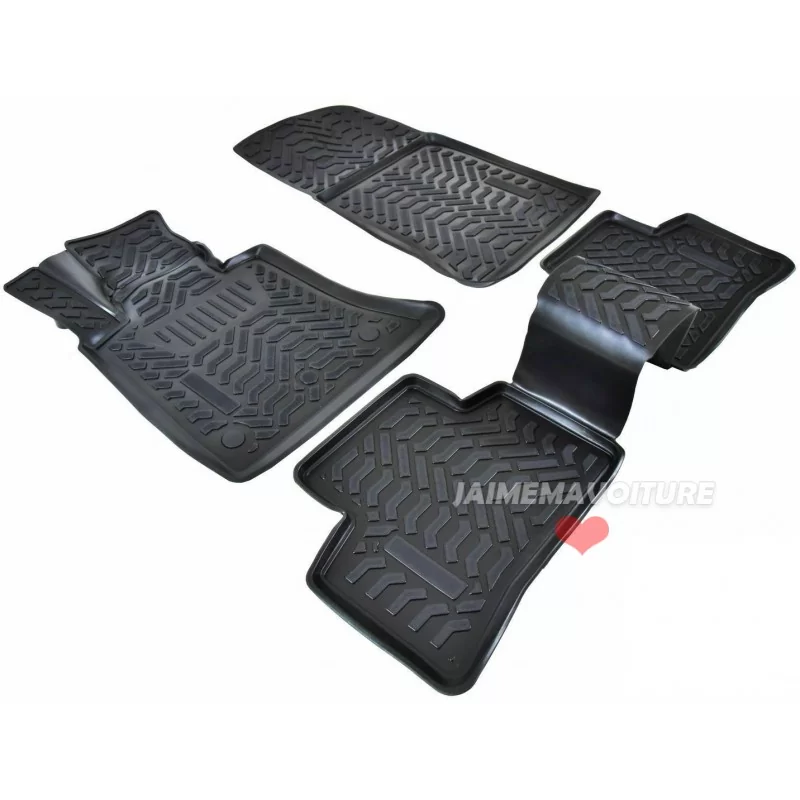 Mercedes GLK 3D rubber floor mats 2008 2009 2010 2011 2012 2013 2014 2015 2016