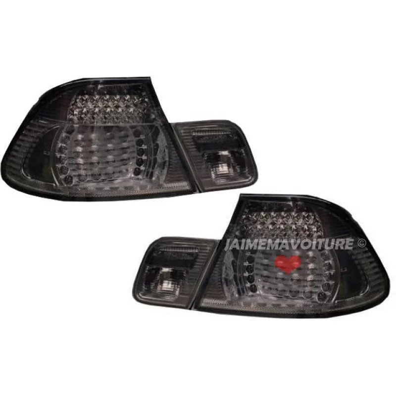 LEDs para BMW serie 3 E46 ahumado luces traseras