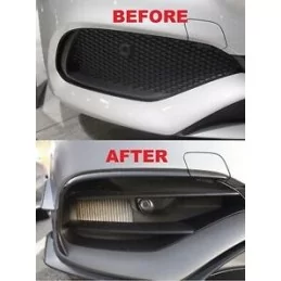 Pair of side grilles for AMG A45 front bumper 2015-2018