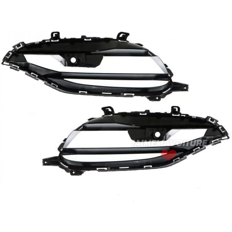 Paire de grilles latérales pour pare-chocs avant AMG A45 2015-2018 Paire de grilles latérales pour pare-chocs avant AMG A45 2015-2018