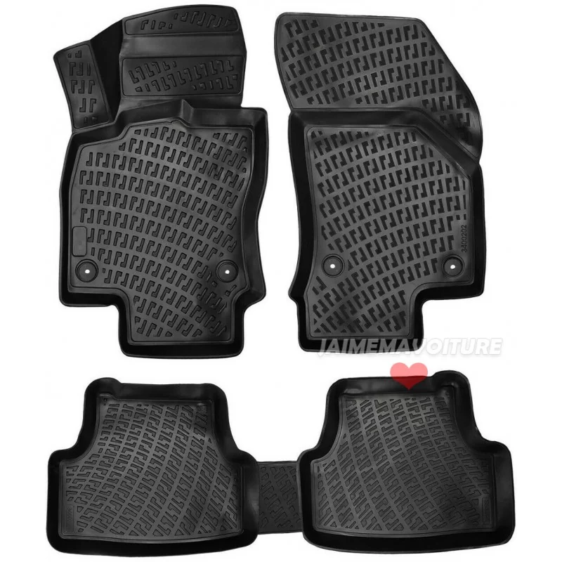 Rubber mats VW T-ROC 2017 2018 2019 2020 2021 2022