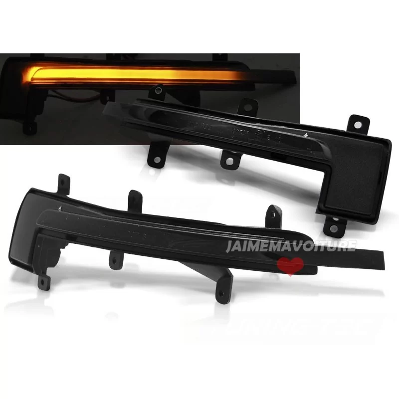 Scrolling LED turn signals Audi TT 8J R8 mirrors