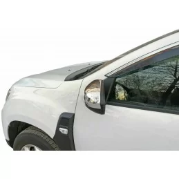 Coque de rétroviseurs chrome alu pour DACIA DUSTER II