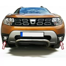 Coppia di fari fendinebbia cromati Dacia Duster 2018-2024