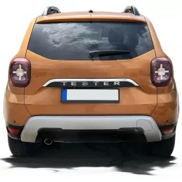 Carga del alféizar cromado alu DACIA DUSTER 2009 - 2012