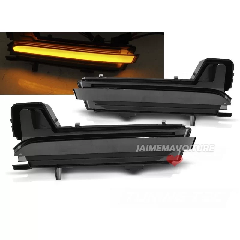 Clignotants fumés rétroviseurs led dynamiques Skoda Kodiaq Karoq Clignotants fumés rétroviseurs led dynamiques Skoda Kodiaq Karoq