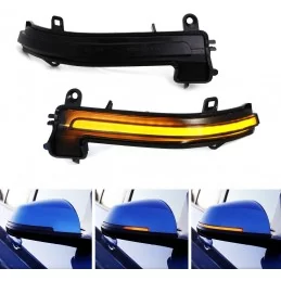 kit clignotants leds de rétroviseur à défilement dynamique  pour BMW F20 F21 F22 F23 F30 F31 F32 F33 F36 X1 E84