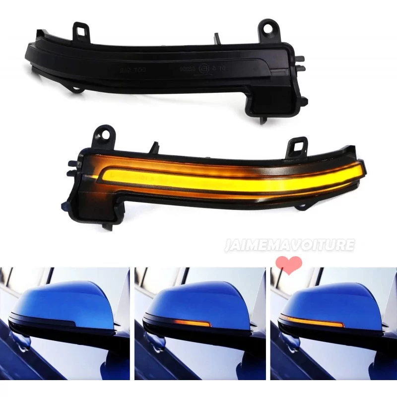 lED turn signal kit with dynamic scrolling for BMW F20 F21 F22 F23 F30 F31 F32 F33 F36 X1 E84