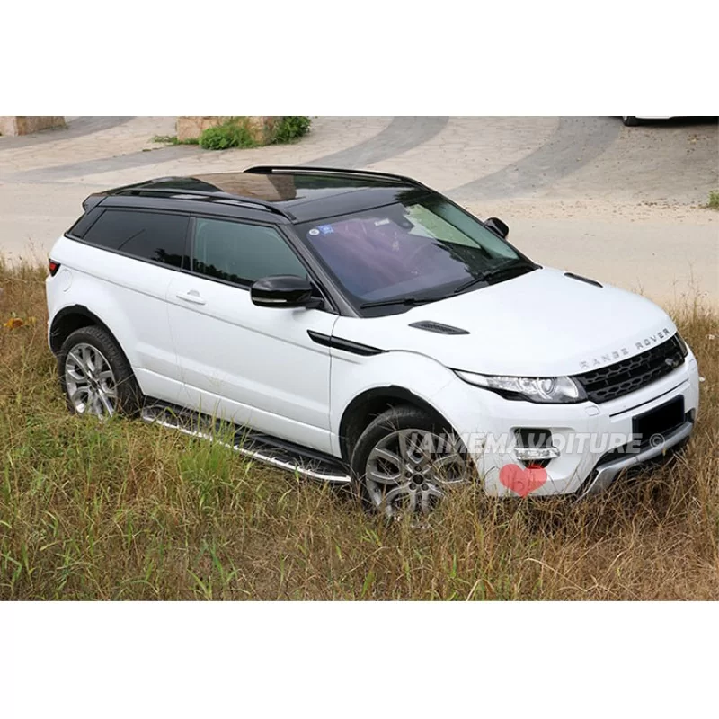 barres de toit range rover evoque noir