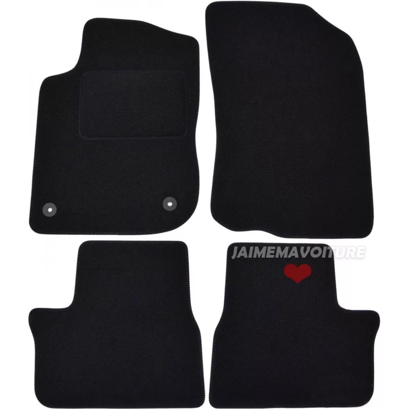 Rug rubber for Peugeot 2008 (-13) Rug rubber for Peugeot 2008 (-13)