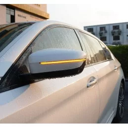 Led rearview mirror with dynamic scrolling effect BMW 5 series G30 G31 7 series G11 G12