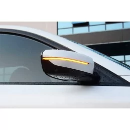 Led rearview mirror with dynamic scrolling effect BMW 5 series G30 G31 7 series G11 G12