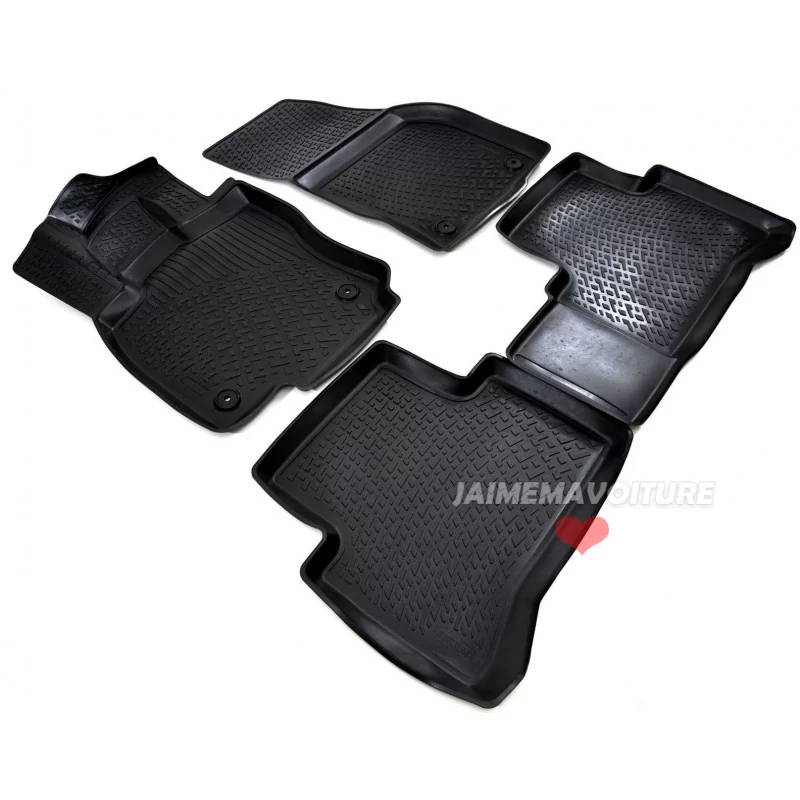 Tapis caoutchouc pour Volkswagen Touran 2003-2015