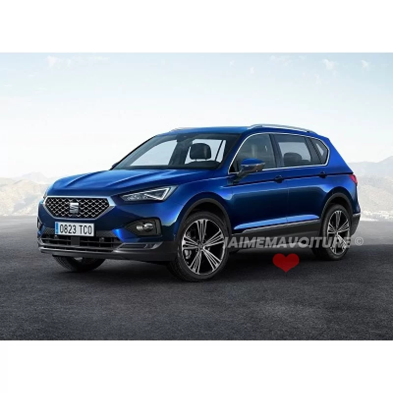 Seat Tarraco 2018-2022 rear front rubber carpet