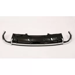 Rear bumper spoiler diffuser for Audi A4 B9 look RS4