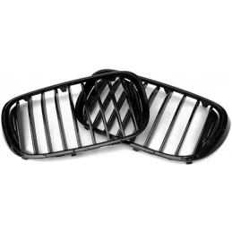 Svartlackerade grillar för BMW 7-serie G11 G12 2015-2019