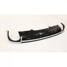 Rear bumper spoiler diffuser for Audi A4 B9 look RS4