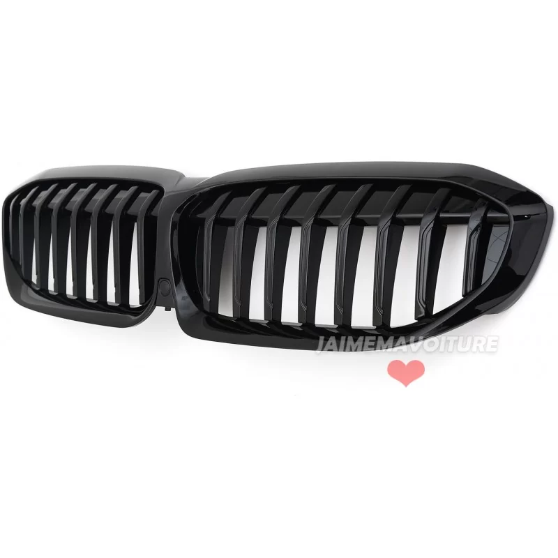 Rejilla del radiador negro de alto brillo para BMW Serie 3 G20 G21