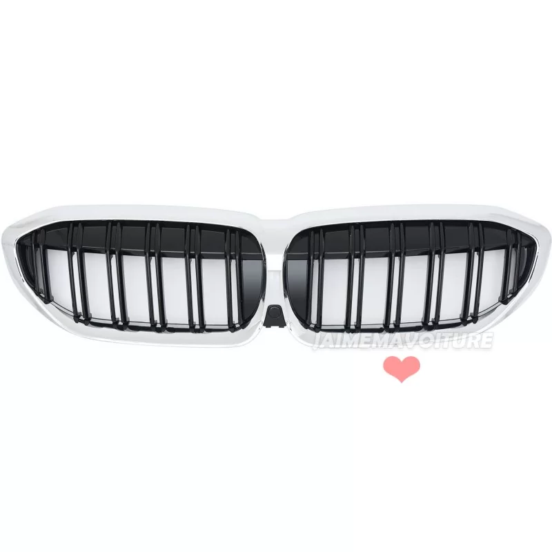 Double bar grille for BMW 3 series G20 G212019 2020 2021