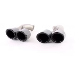 Exhaust tips for Porsche Cayenne 2015-2018 look TURBO