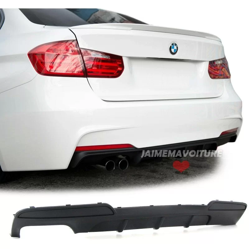 BMW 5 Series F10 pack M rear bumper valence diffuser