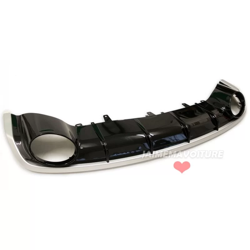 Diffusore paraurti posteriore Porties Audi A6 2014-2018 RS6 Diffusore paraurti posteriore Porties Audi A6 2014-2018 RS6