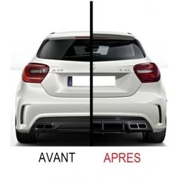 Mercedes A Class A45 AMG Facelift 2015+ diffuser