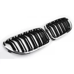 Paire de grilles de calandre look M6 pour BMW série 6 F12 F13 F06