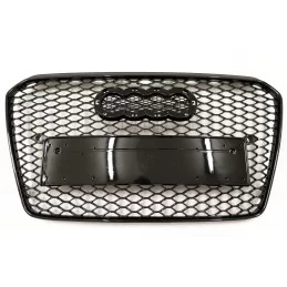 Grille de calandre pour AUDI A5 look RS5 2012-2016 - Noire vernie