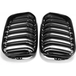 Paar M-Kühlergrill schwarz glänzend BMW 1er F20 F21 LCI 2015 2016 2017 2018 2019