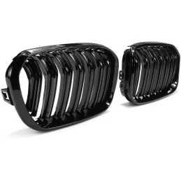 Paar M-Kühlergrill schwarz glänzend BMW 1er F20 F21 LCI 2015 2016 2017 2018 2019