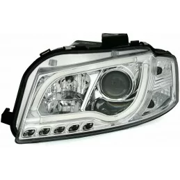 Koplampen Audi A3 2008-2012 Chroom