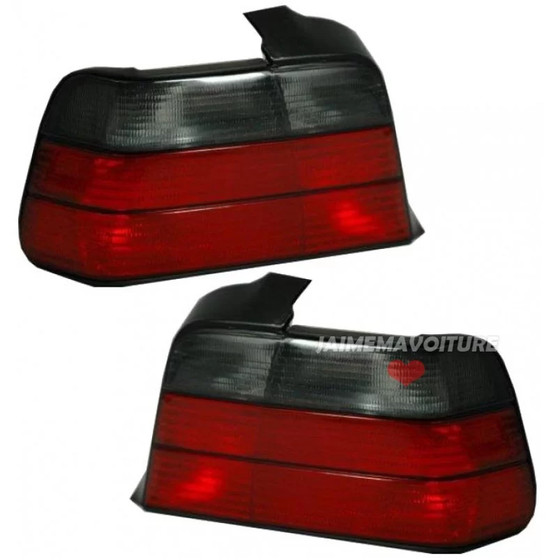 Feux Arrières BMW E36 Rouge noir Coupé Cabriolet Feux Arrières BMW E36 Rouge noir Coupé Cabriolet