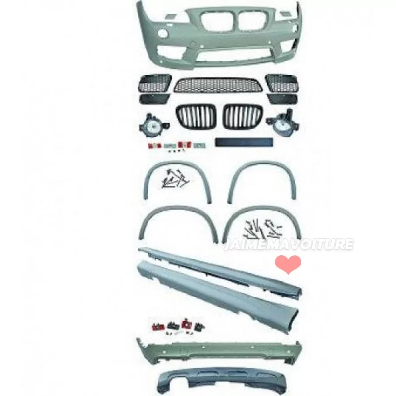 Kit de carrocería para BMW X1 2009-2012 Pack M