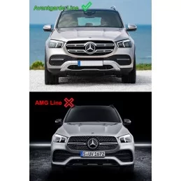 Panamericana grille Mercedes GLE W167 AVANTGARDE LINE