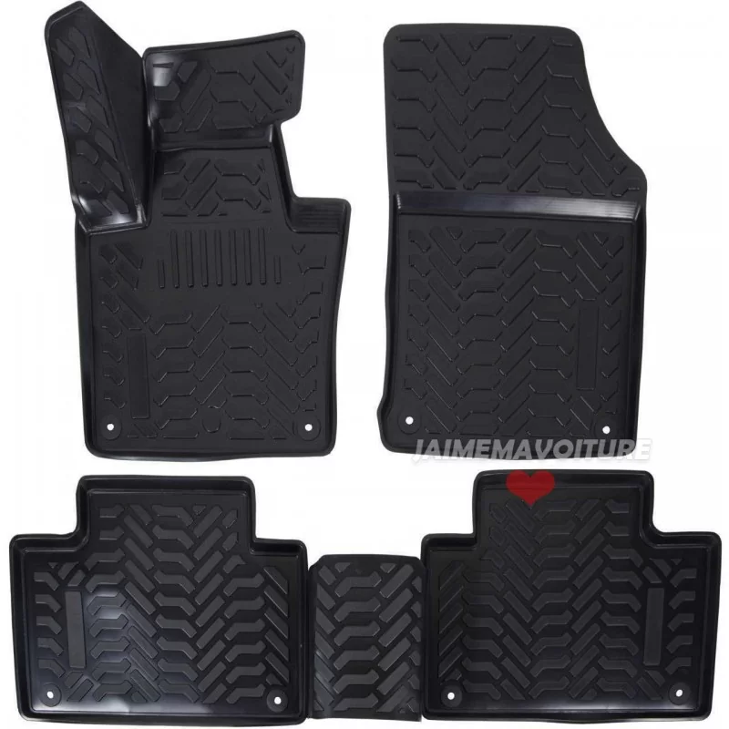 Tapis VOLVO XC90 2015 2016 2017 2018 2019 2020 en caoutchouc Tapis VOLVO XC90 2015 2016 2017 2018 2019 2020 en caoutchouc