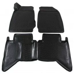 3D rubber carpet Isuzu D-Max II Pickup Double Cab