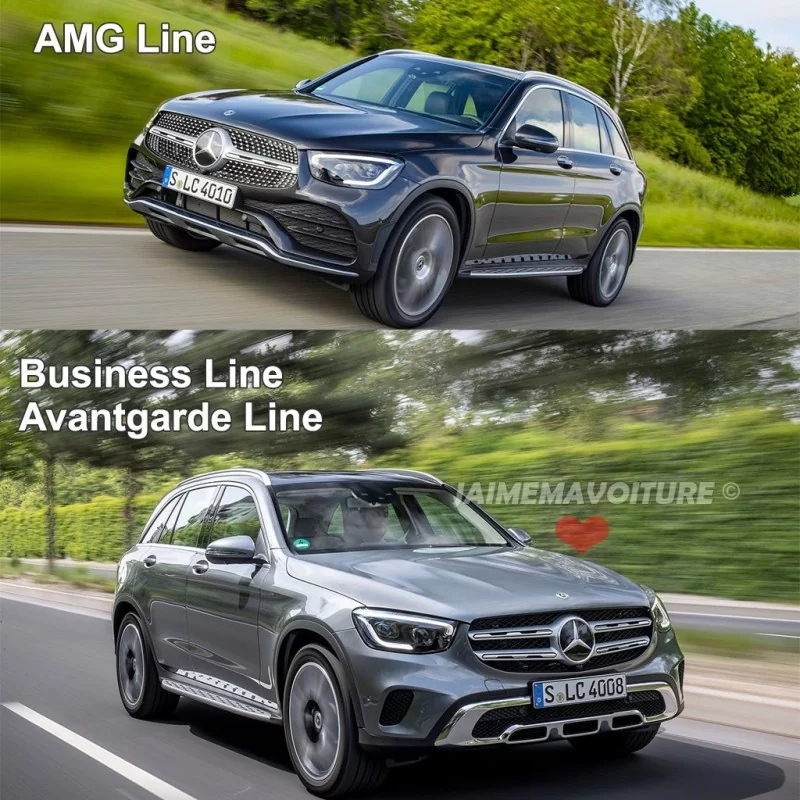 Différence entre AMG Line et Business Line / Avantgarde Line