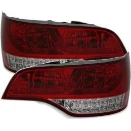 Rückleuchten mit LEDs für Audi Q7 weiß Red