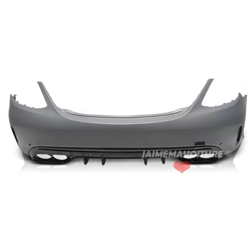 Paraurti posteriore in stile C43 AMG per Mercedes Classe C Facelift 2018 Paraurti posteriore in stile C43 AMG per Mercedes Classe C Facelift 2018