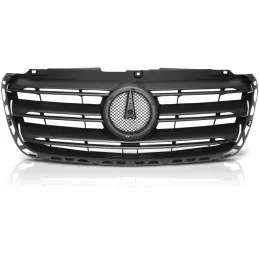 Mattschwarzer Kühlergrill Mercedes Sprinter W907 2019 2020 2021 2022