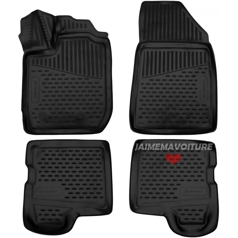 3D rubber mats Dacia Duster 2018 2019 2020 2021