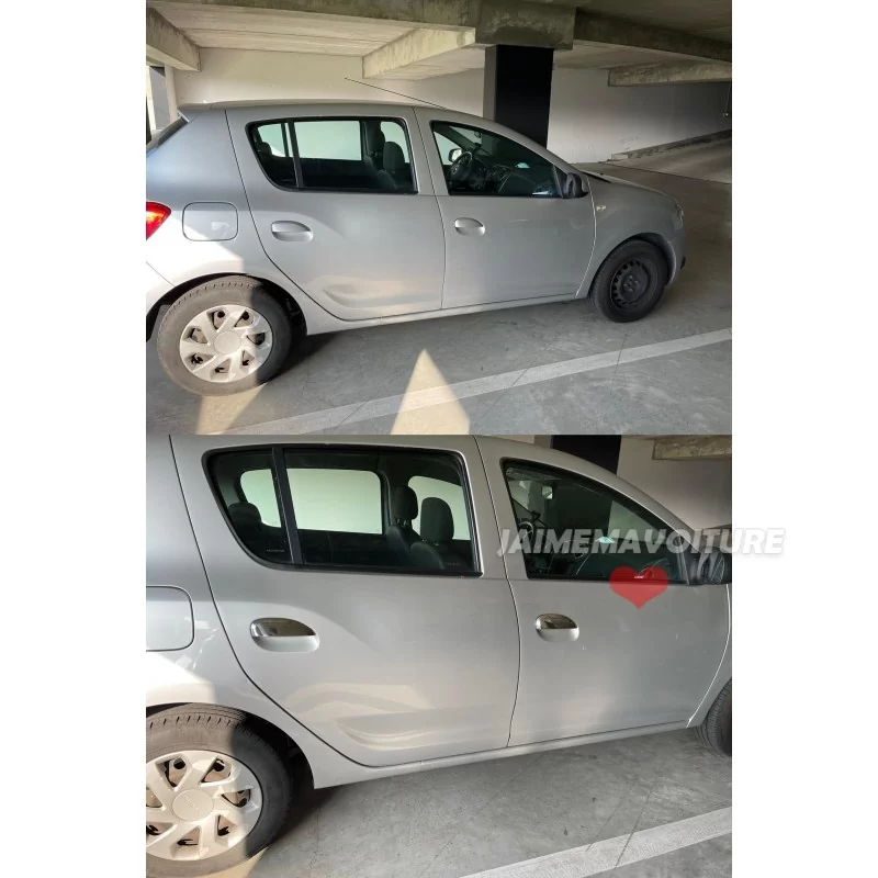 Maniglie cromate per porte Dacia Sandero 2 Stepway Logan 2