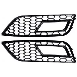 RS Audi A4 sport fog grilles 2013-2016