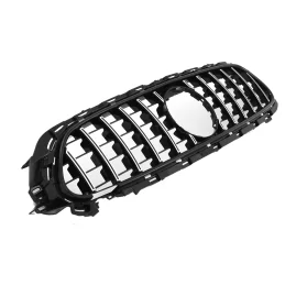 Black/chrome grille for Mercedes E-Class AMG pack W213 S213 FACELIFT 2020 2021 2022