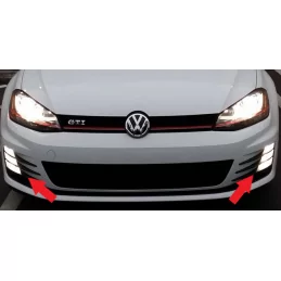 Pair of LED fog lamps for GOLF 7 2012-2017