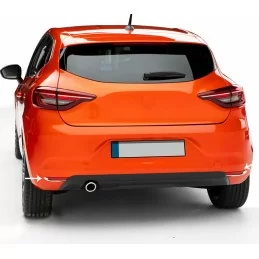 Renault Clio 5 rear bumper chrome addition