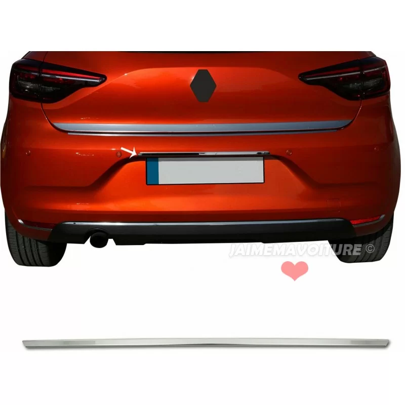 Chromium addition of Rear Bumper Reflectors Renault Clio 5